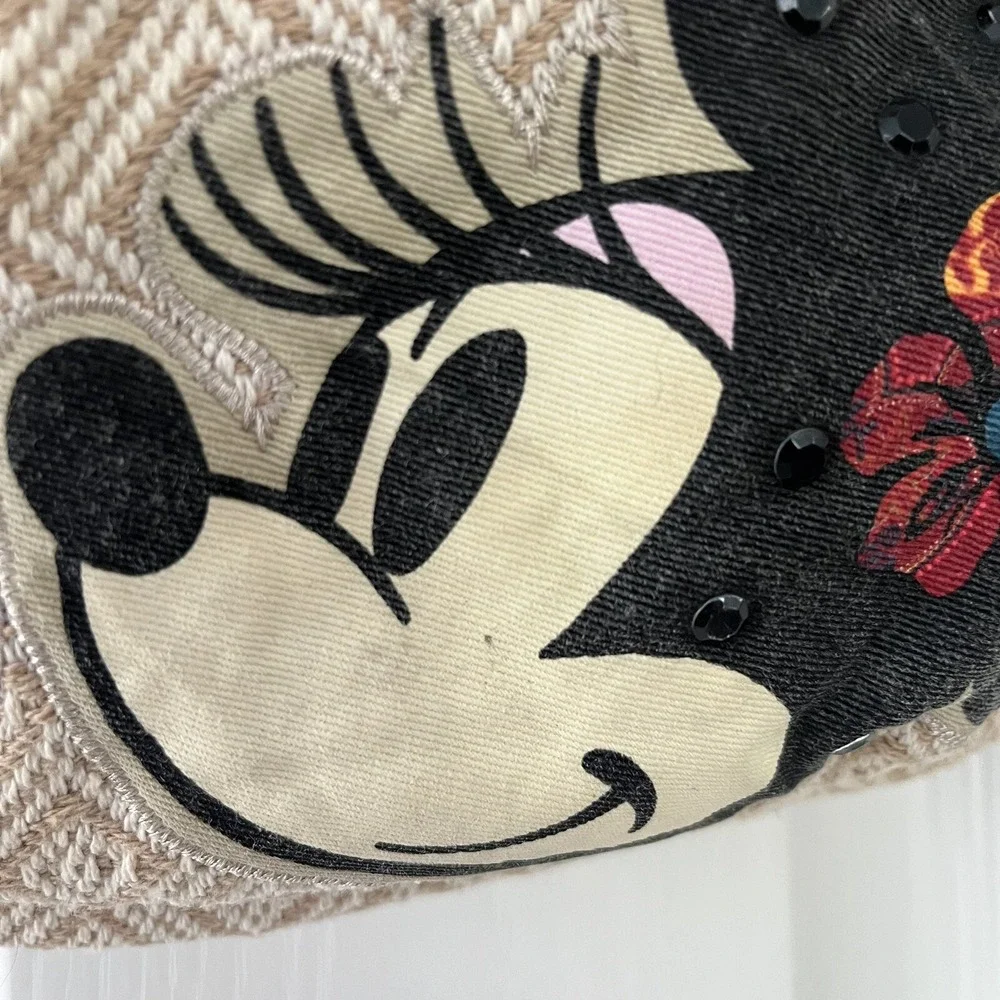 Walt Disney Parks Minnie Mouse Drawstring Backpack - Picture 9 of 11